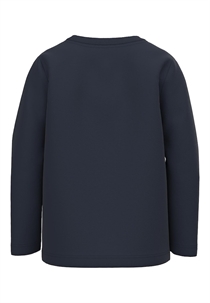NAME IT Langærmet Bluse Vux Dark Sapphire